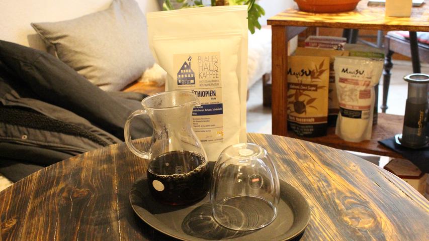 Blaues Haus Kaffee Schwabach: Von der Bohne bis zum Glas
