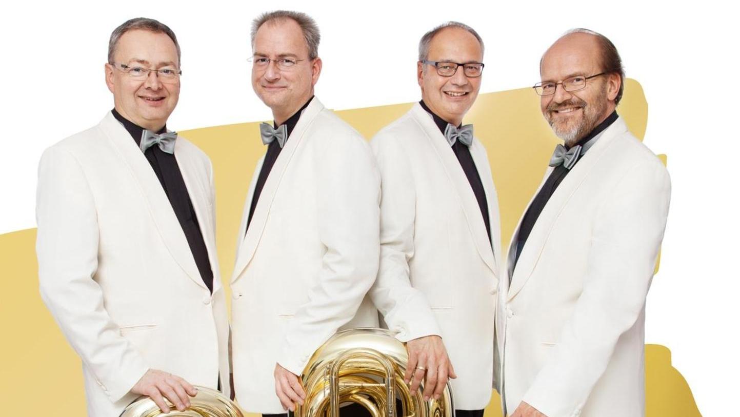 Das Melton-Tuba-Quartett kommt nach Mörsach.