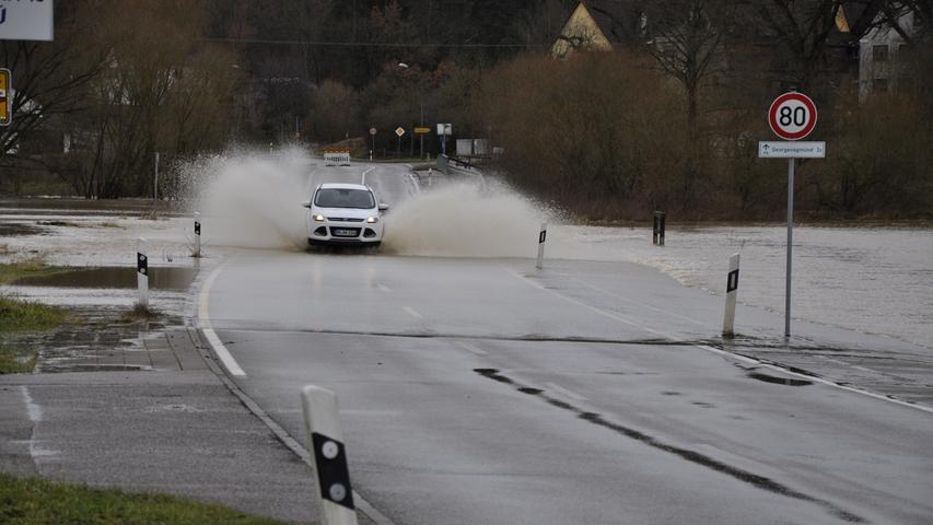 Hochwasser im Landkreis Roth