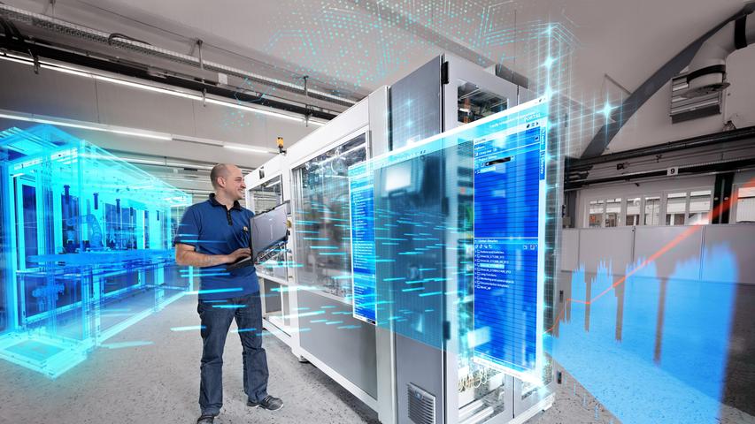 Die  Digitale Fabrik von Siemens  in Amberg gehört zu den Erfolgs-Geschäftsfeldern und den Vorzeige-Standorten für Industrie 4.0 und Automatisierung der Produktion.