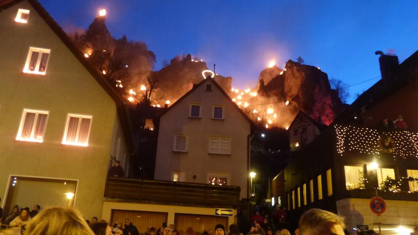 Feuerspektakel in Pottenstein: So war das Lichterfest 2018 