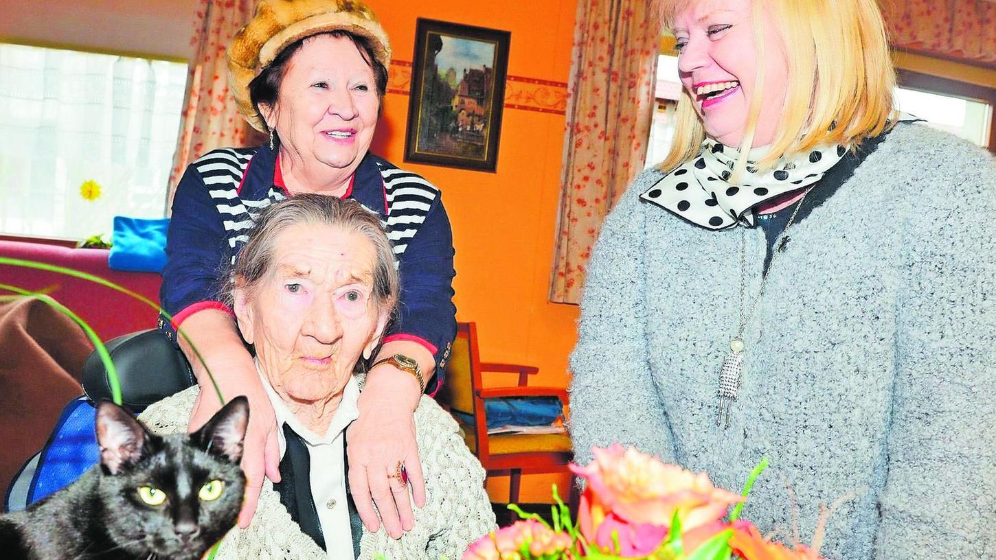 Älteste Erlangerin wurde jetzt 104