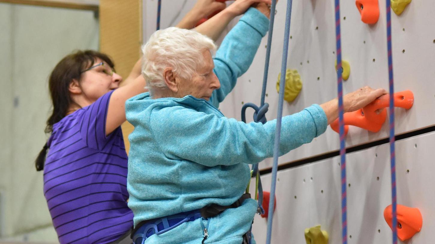 Neuer Ansatz: Klettertherapie für Demenzkranke