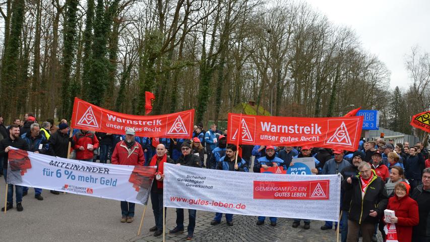 Streiks bei Leoni und Schaeffler: IG Metall mobilisiert in Franken