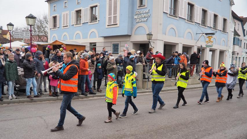 Rathaussturm der Karnevalsgesellschaft Treuchtlingen