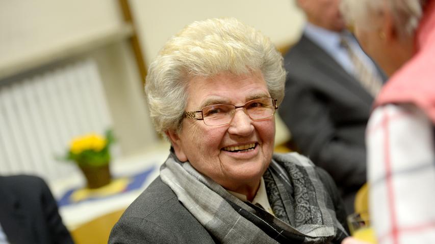 Forchheims frühere Bürgermeisterin Maria Wagner war auch im Publikum.