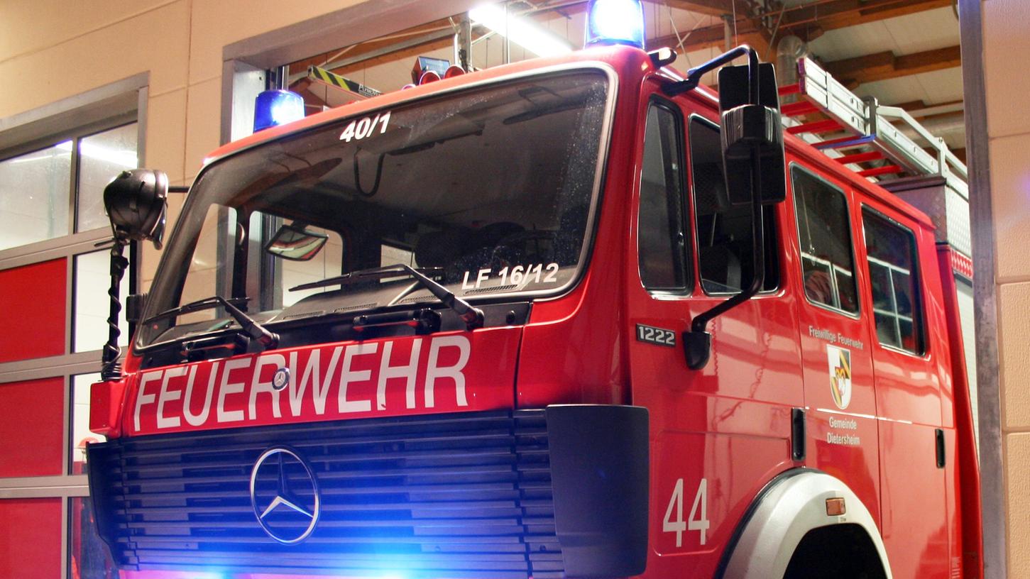Röttenbach: Feuerwehreinsatz wegen Ofenbrand