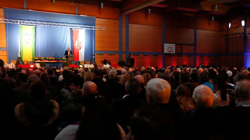 Viele Besucher kamen in die Aischtalhalle in Höchstadt.