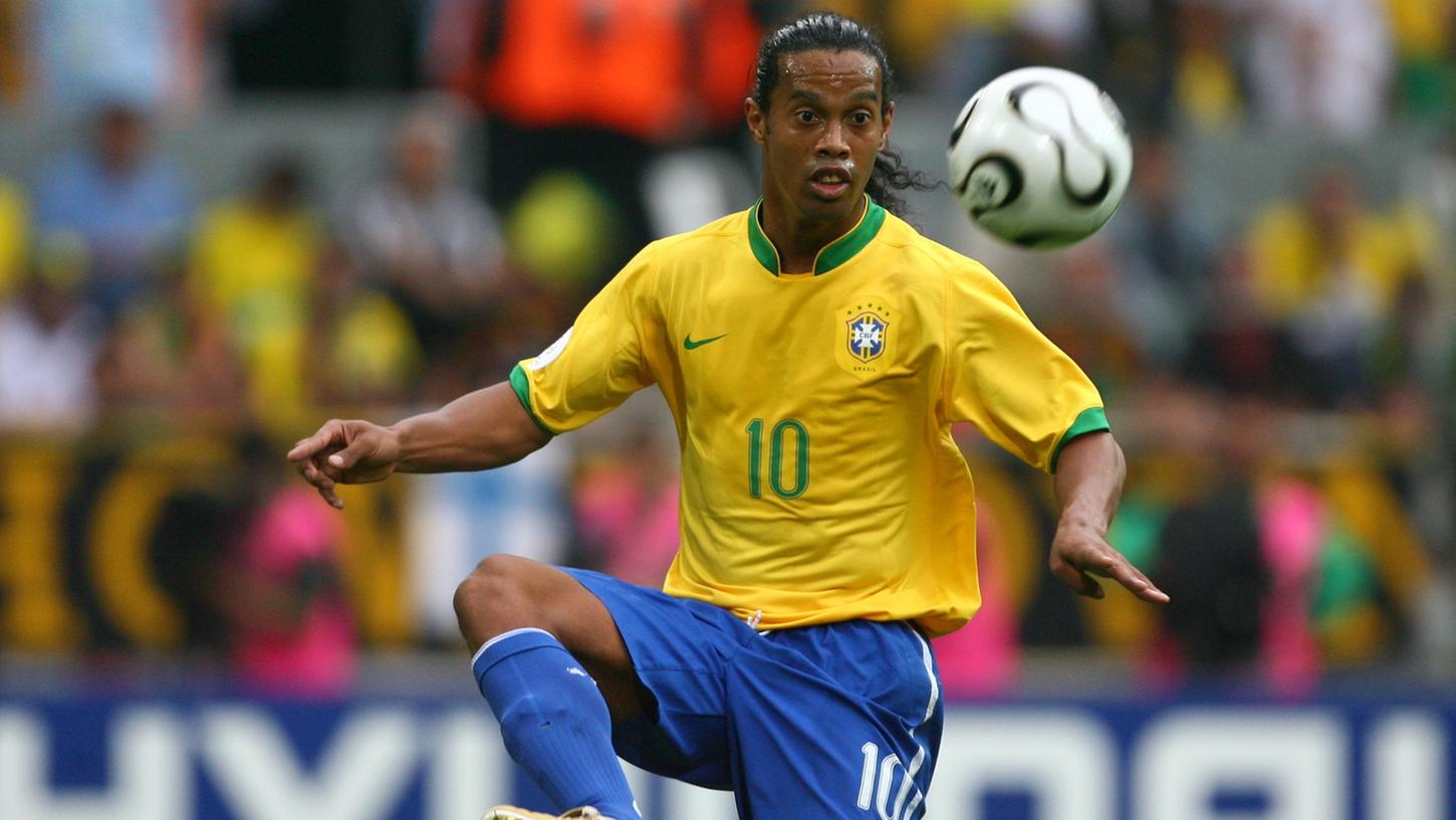 Adeus, Ronaldinho! Der Brasilianer wurde in seiner Karriere unter anderem Weltmeister, Champions-League-Sieger und Weltfußballer.