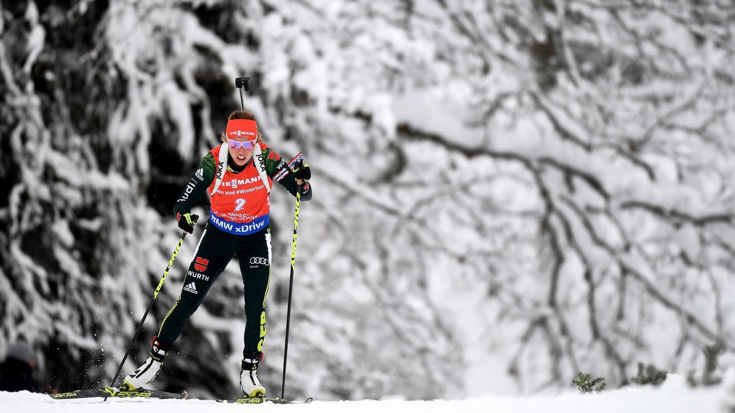 Der Druck auf Laura Dahlmeier ist groß - vom deutschen Biathlon-Star werden bei den Olympischen Spielen in Südkorea Medaillen erwartet.