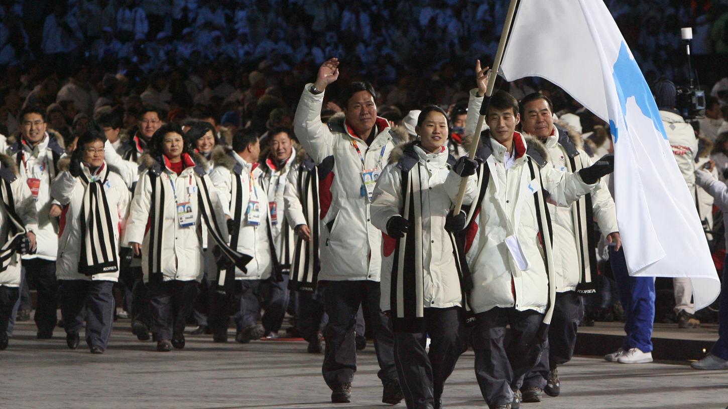 Olympia: Süd- und Nordkorea wollen gemeinsam einlaufen