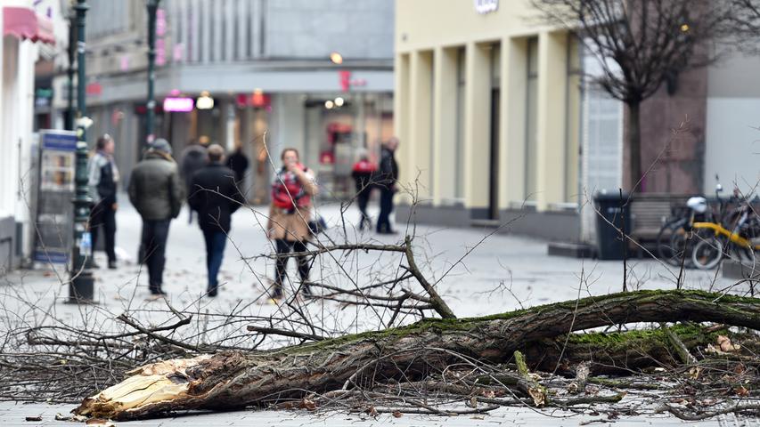 Bilder der Verwüstung: Sturmtief Friederike fegt durch Deutschland