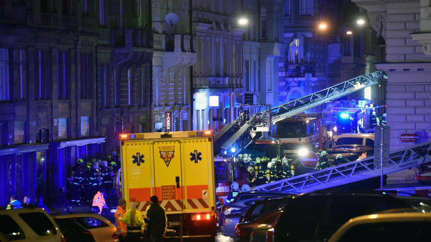 Hotelbrand in Prag: Zwei Tote und viele Verletzte