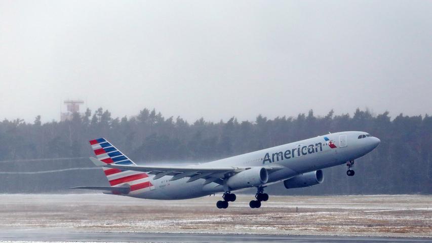 Aufgrund des stürmischen Wetters im Januar 2018 landete unter anderem eine amerikanische Maschine vom Typ Airbus A330 in Nürnberg zwischen. Die Maschine aus Philadelphia war auf dem Weg nach München und blieb für wenige Stunden in Nürnberg.