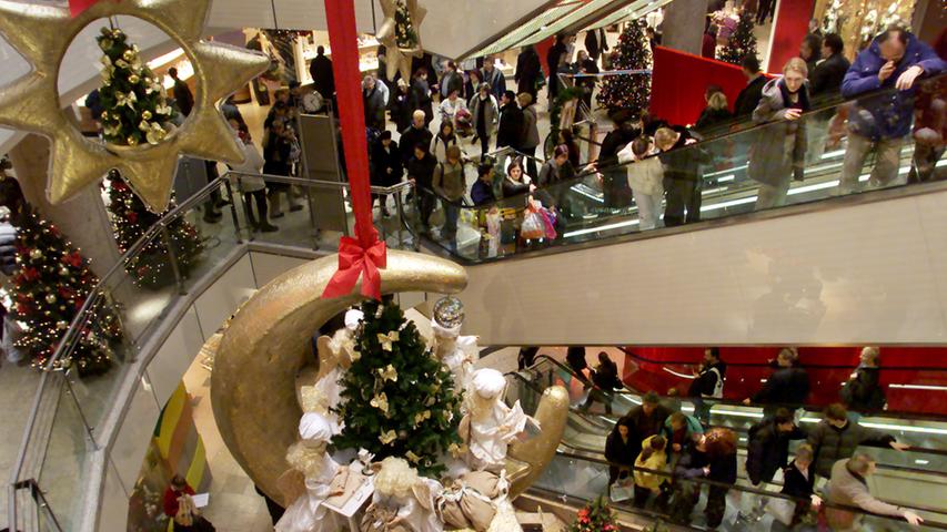 Vor allem um die Weihnachtszeit herum ist der City-Point durch die vielfältigen Geschäfte ein echter Einkaufs-Magnet...