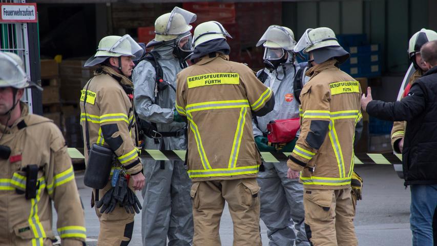 Chemieunfall in Fürther Galvanikbetrieb: Sieben Menschen verletzt