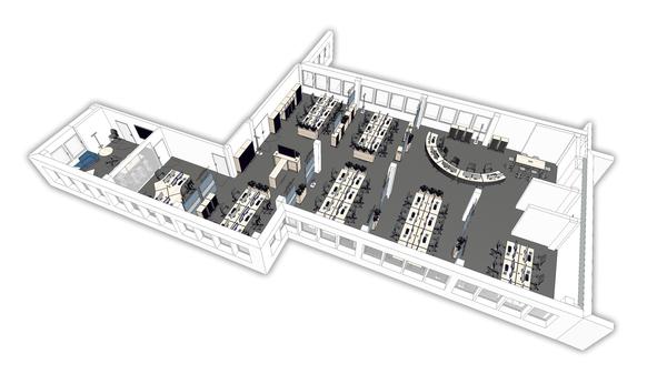 Ein absolutes Novum: Im Newsroom arbeiten die NN, NZ und nordbayern.de künftig gemeinsam.