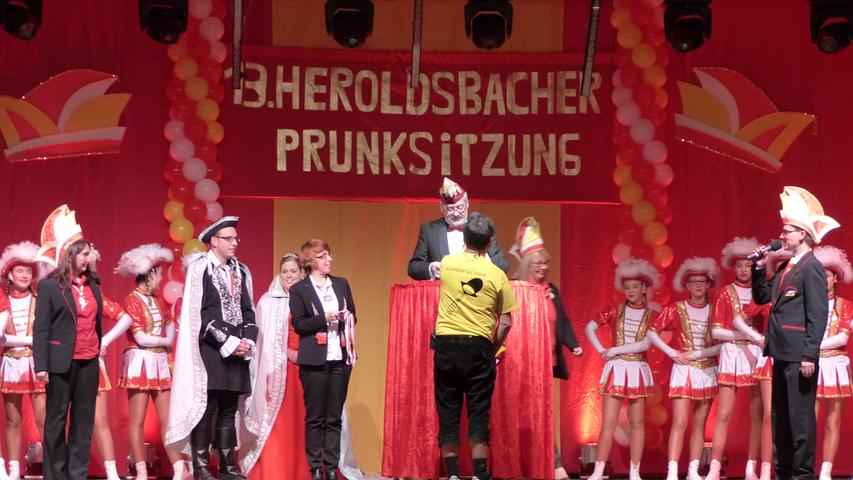 Rundum-Vergnügen bei der 13. Heroldsbacher Prunksitzung