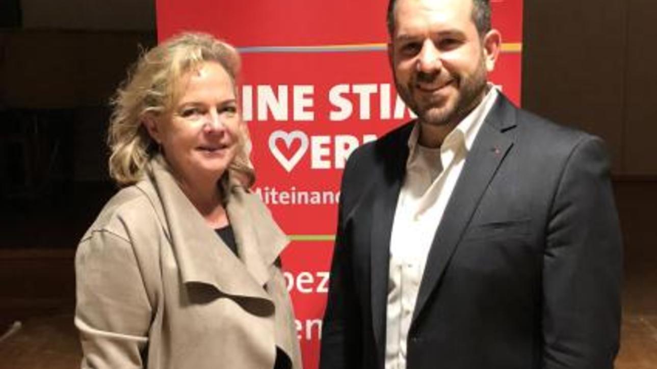 Alexandra Hiersemann tritt erneut für den Landtag an, Christian Stöcker für den Bezirkstag.