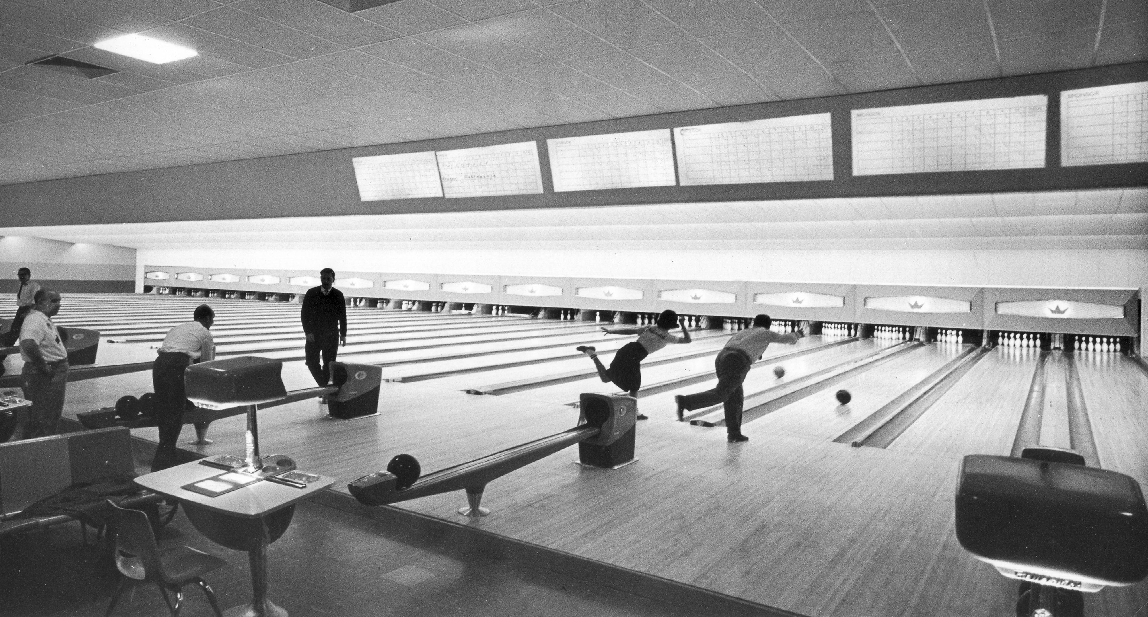 Die Anlage mit ihren 28 Bahnen versprühte damals klassischen 60er-Jahre-Charme.