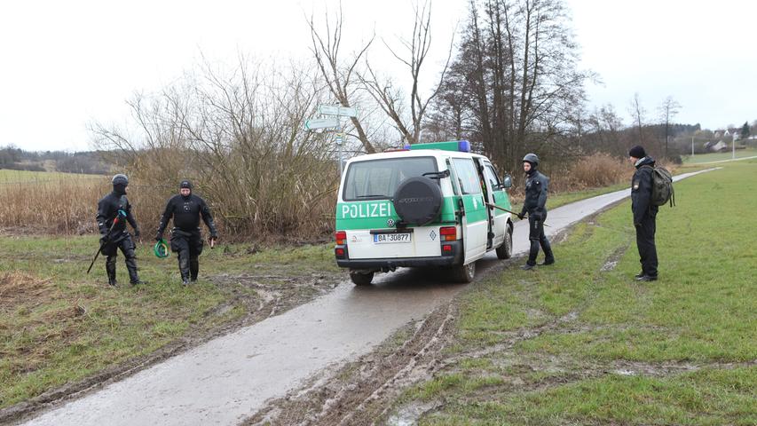Polizei und Taucher suchen nach Hermann D. aus Leutershausen 