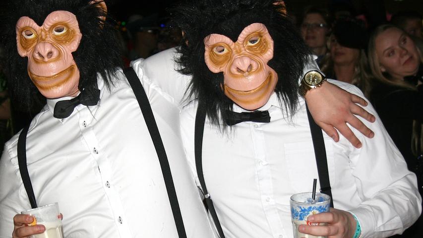 "Affengeiler" Partyrock in der Stadthalle von Ebermannstadt