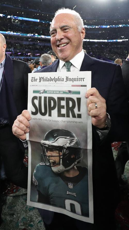 Spektakel beim Super Bowl: Eagles heben in Football-Himmel ab