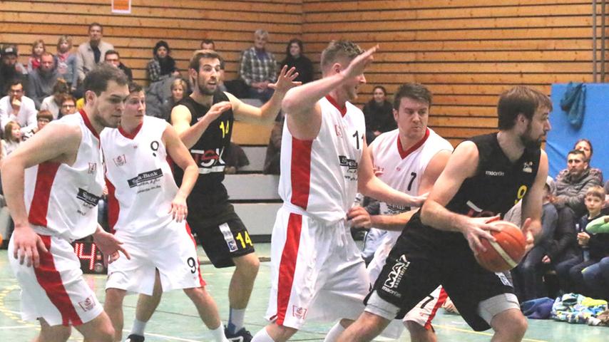 VfL-Baskets besiegten Breitengüßbach mit 105:101 in der Verlängerung