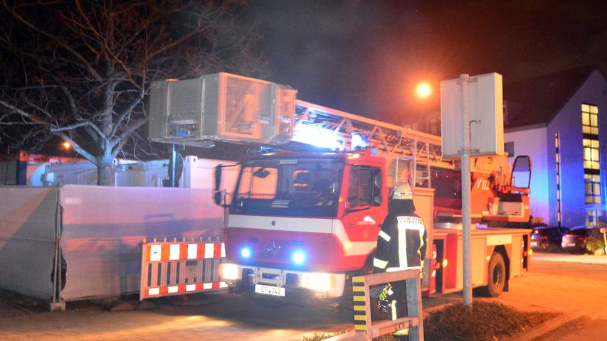 2018: Vermeintlicher Brand im Siemens-Hochhaus in Erlangen