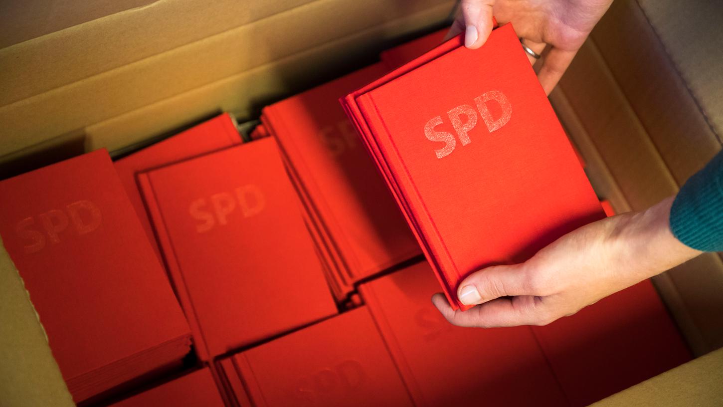 Fast 25.000 Parteibücher musste die SPD in den letzten Wochen ausstellen.