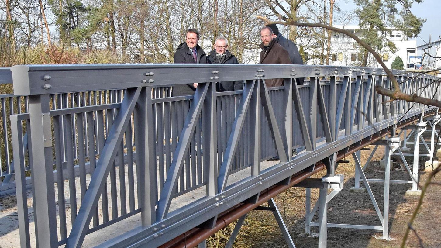 Cadolzburger Brücke kam in einem Stück vom Bodensee