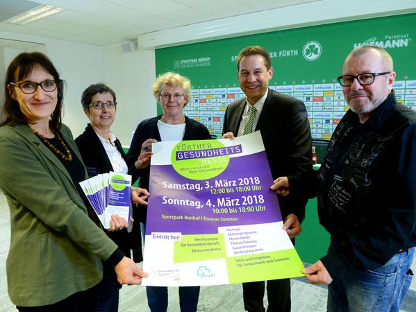 Fit in der Haupttribüne: Gesundheitsmesse in Fürth