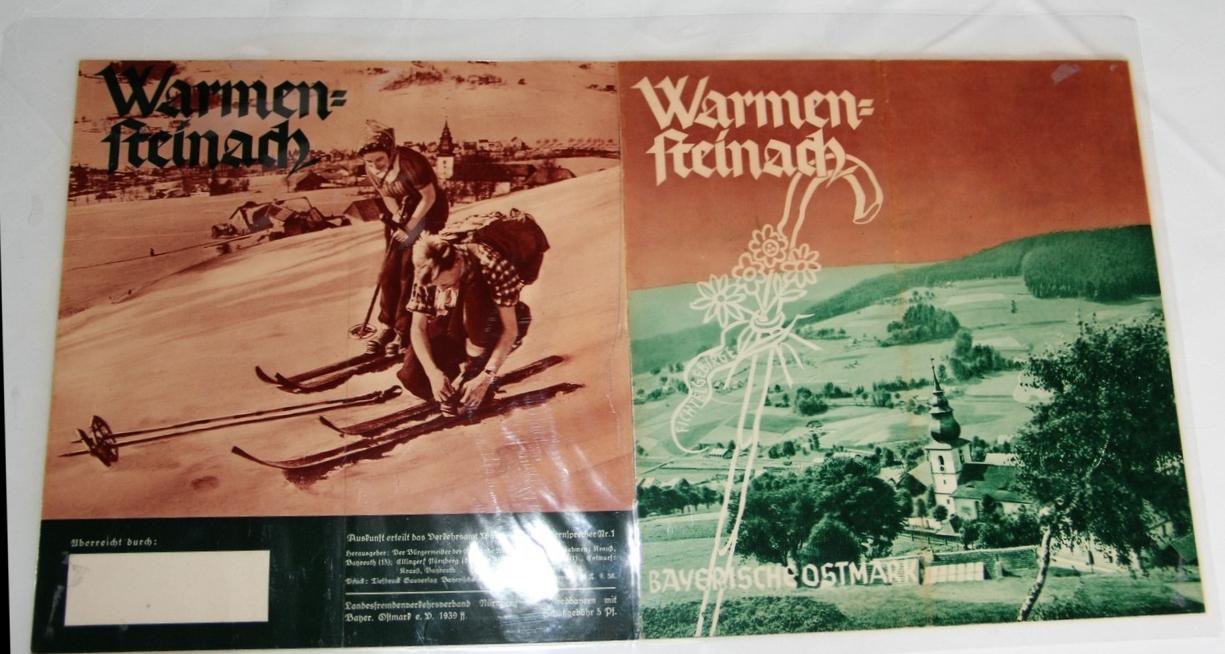 Ein Büchlein pries die winterlichen (und sommerlichen) Vorzüge Warmensteinachs, auch zahlreiche Postkarten mit idyllischen Wintermotiven aus dem Fichtelgebirge waren im Umlauf.