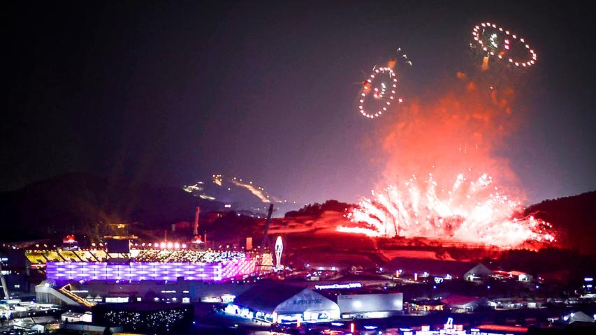 Party in Pyeongchang: So fulminant war die Eröffnungsfeier