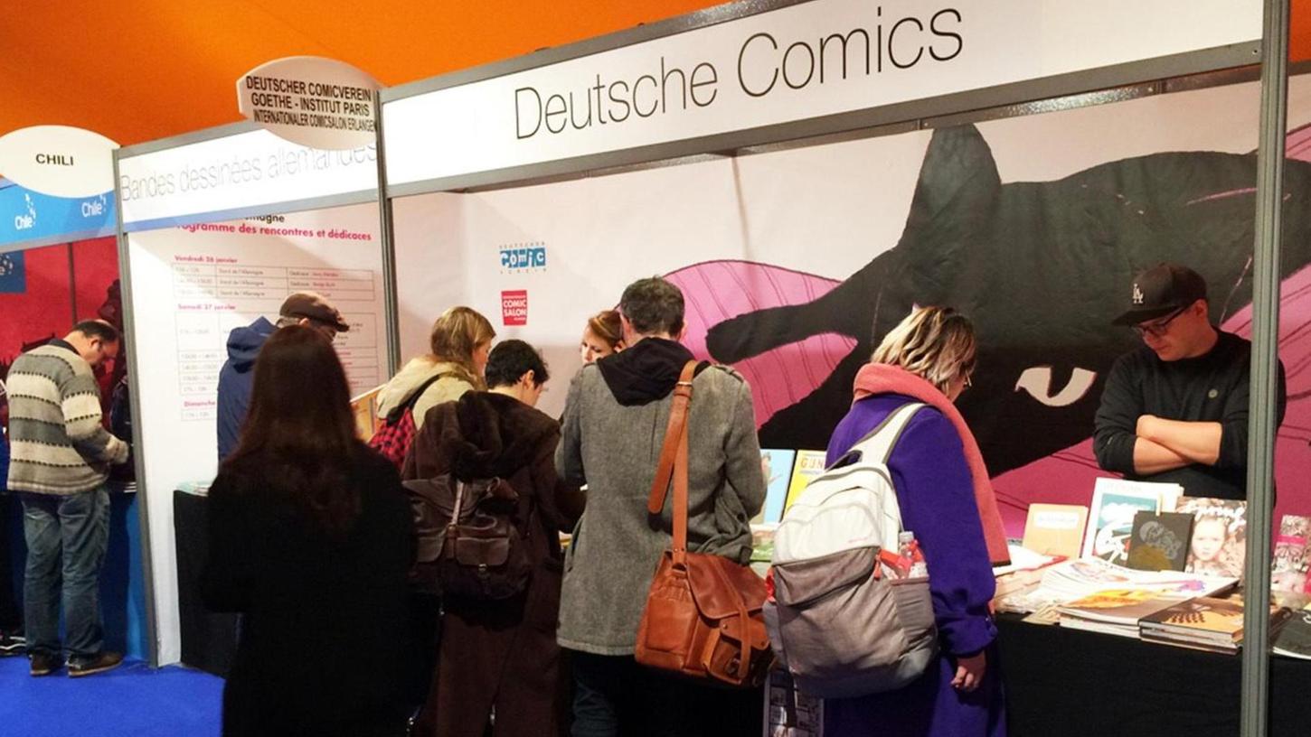 Der Comic-Salon am Schlossplatz in Erlangen
