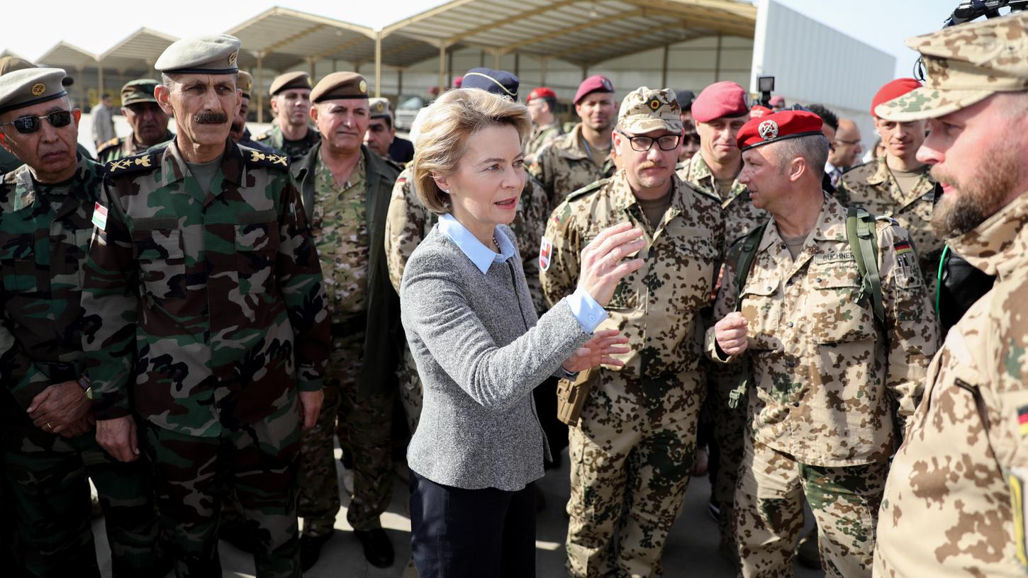 Gegen den Terror: Bundeswehr will Irak-Mission ausweiten 