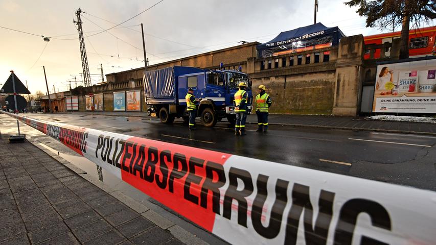 Bombenfund in Nürnberg: Großeinsatz am Rosenmontag 2018