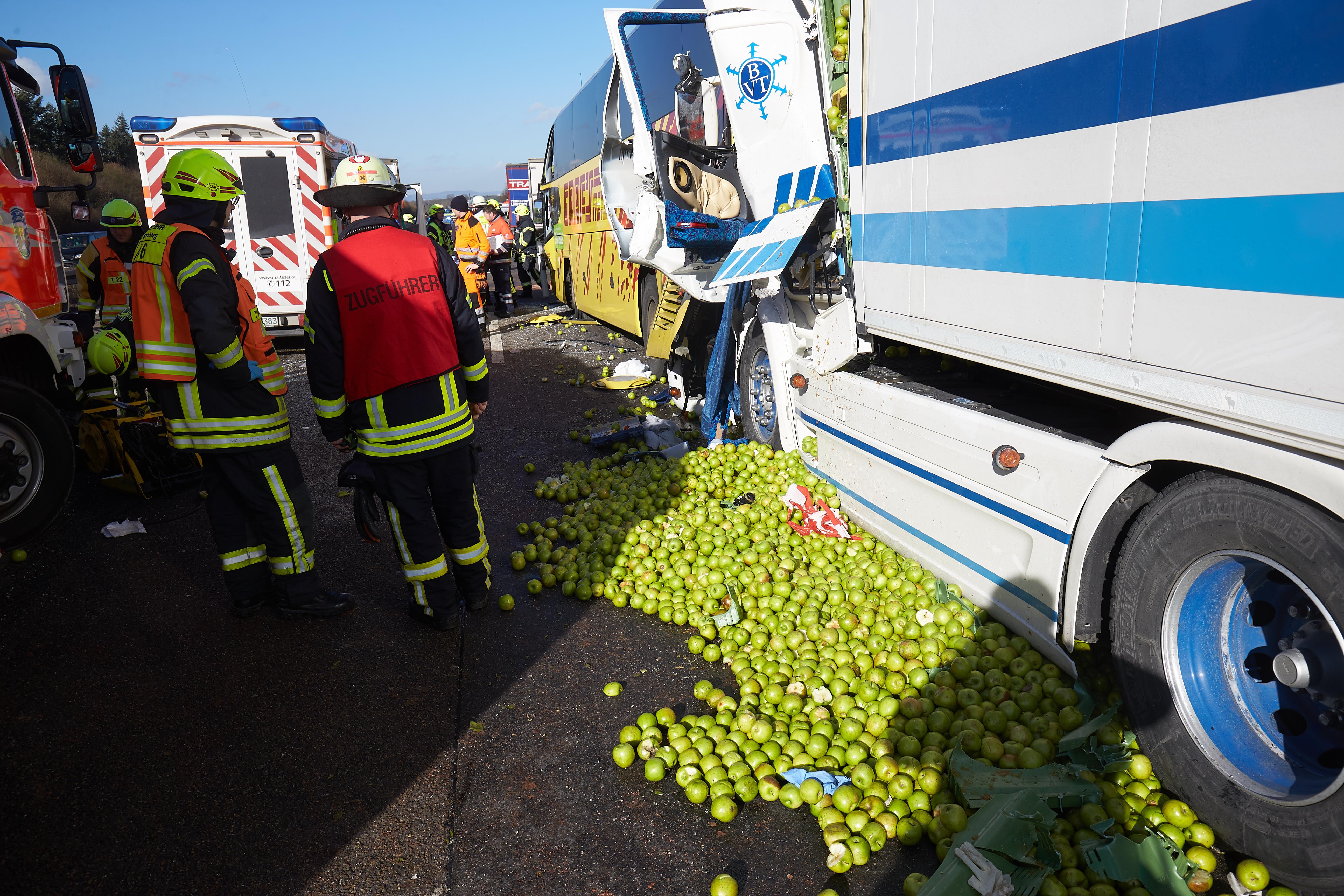 Zwei Tote Nach Autobahn-Unfall Auf A3 In Hessen