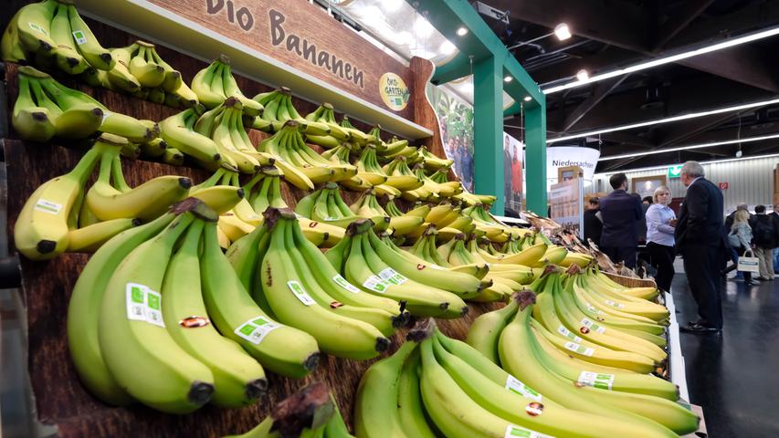 Auch aus dem normalen Supermarkt nicht mehr wegzudenken: Bio-Bananen.