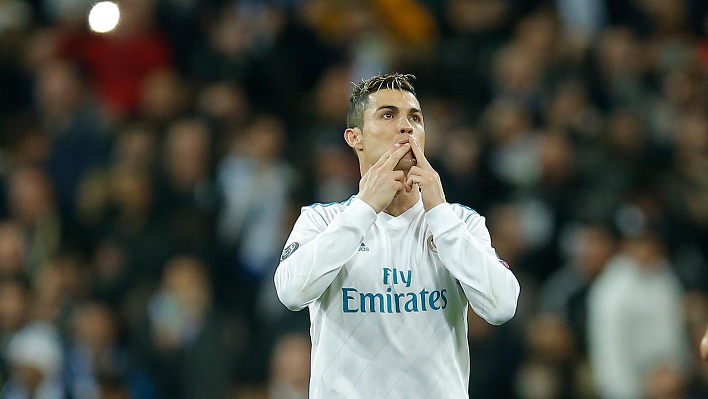 Traf gegen Paris doppelt: Reals Superstar Cristiano Ronaldo.