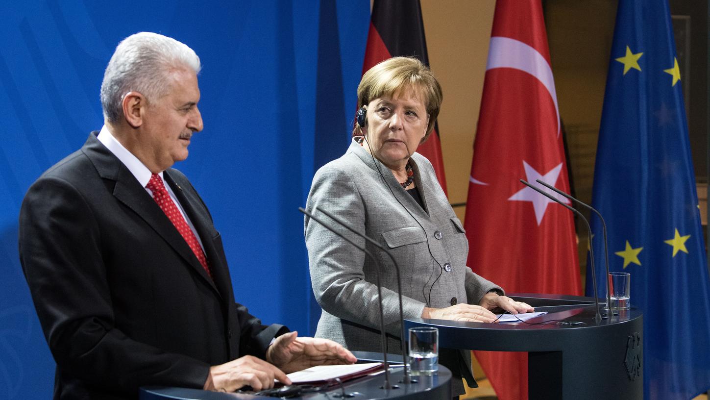 Merkel empfängt Yildirim: Gespräche trotz großer Differenzen