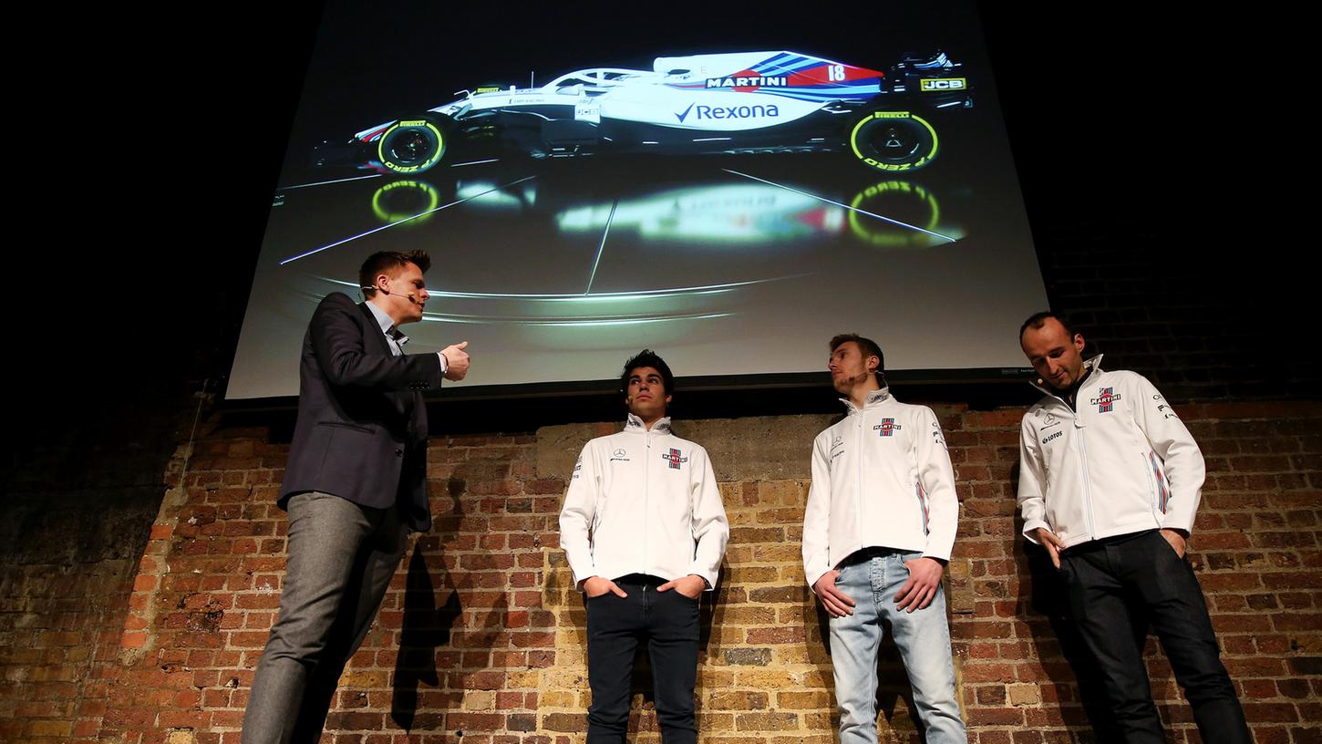 Großer Sponsor, weißes Halo: So geht Williams in der kommenden Formel-1-Saison an den Start.
