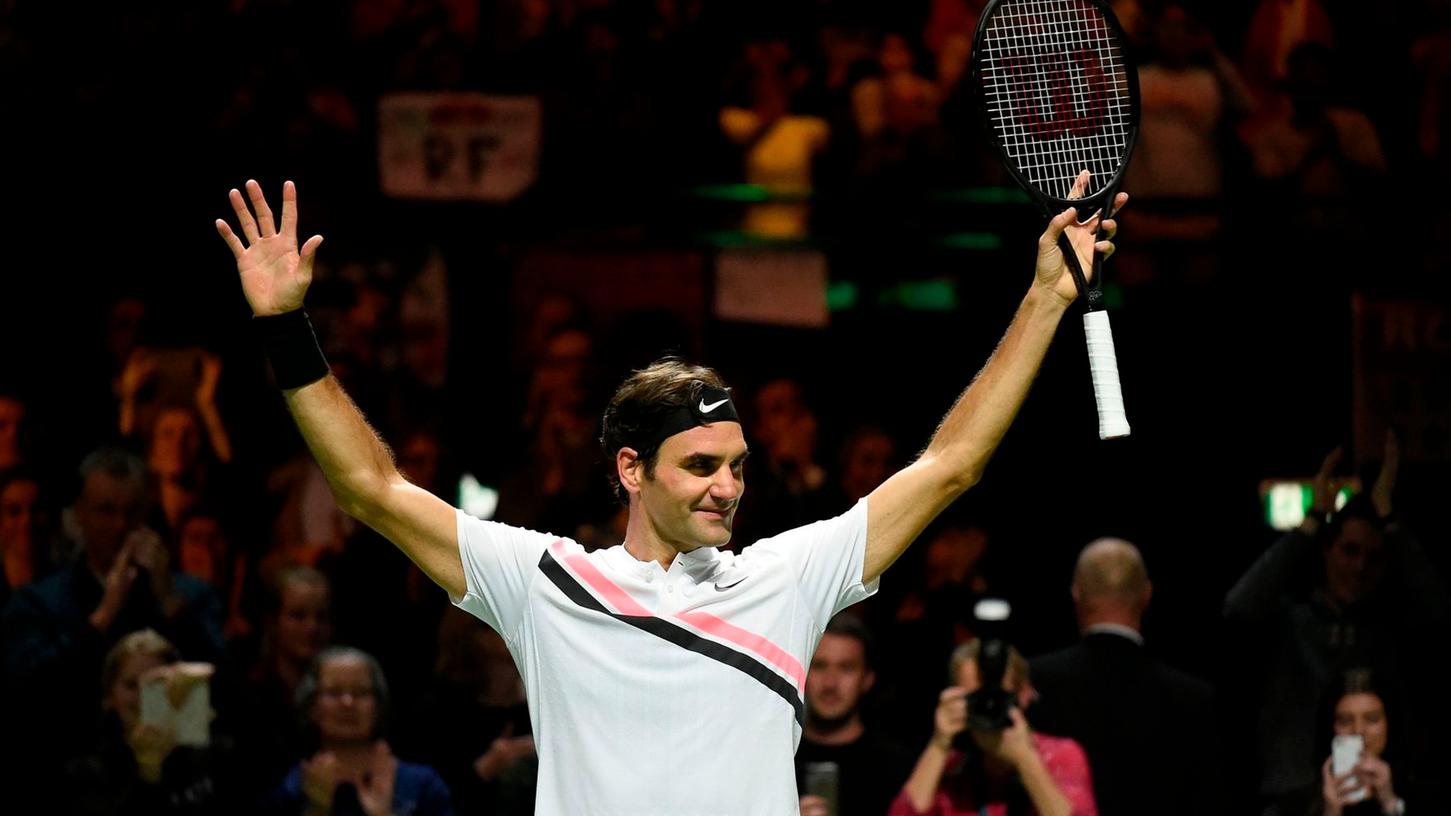 Roger Federer steht in Rotterdam vor dem 97. ATP-Titel seiner beispiellosen Karriere.