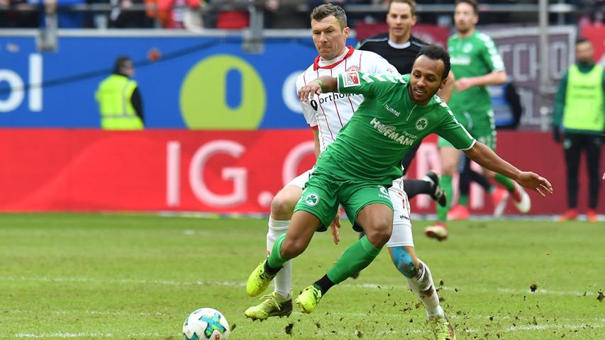 Punktgewinn: So holte Fürth das 1:1 in Düsseldorf