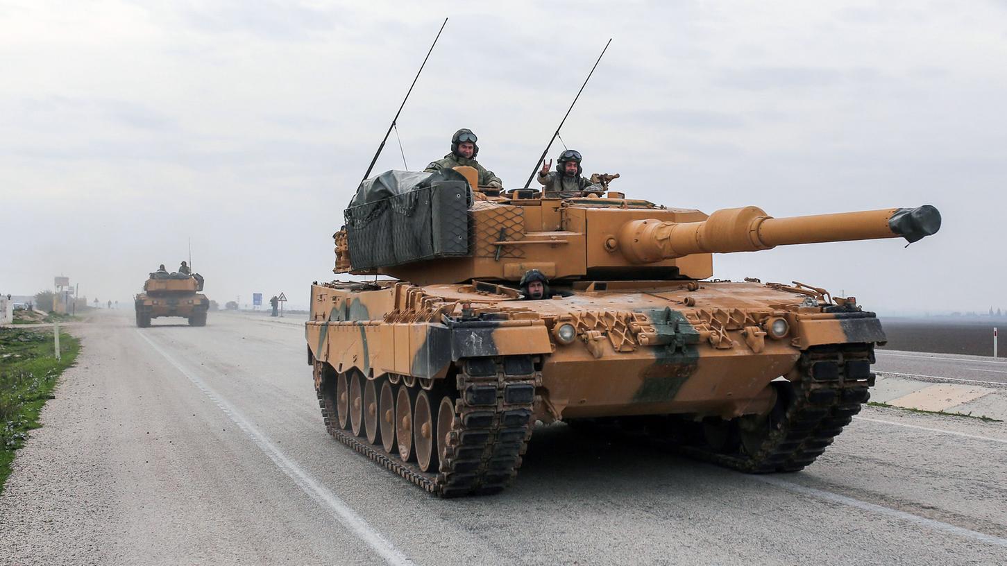 354 Panzer der Art "Leopard 2" wurden ohne Einsatzauflagen in die Türkei geliefert.