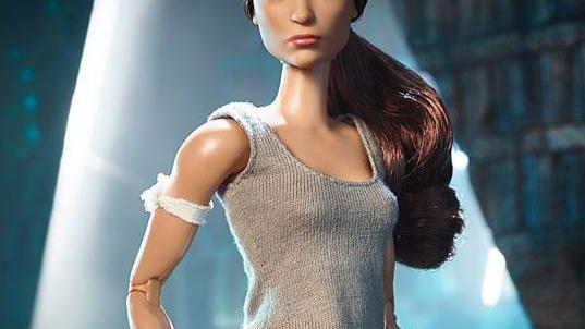 Spielzeughersteller Mattel präsentiert neue Barbie im Lara-Croft-Design