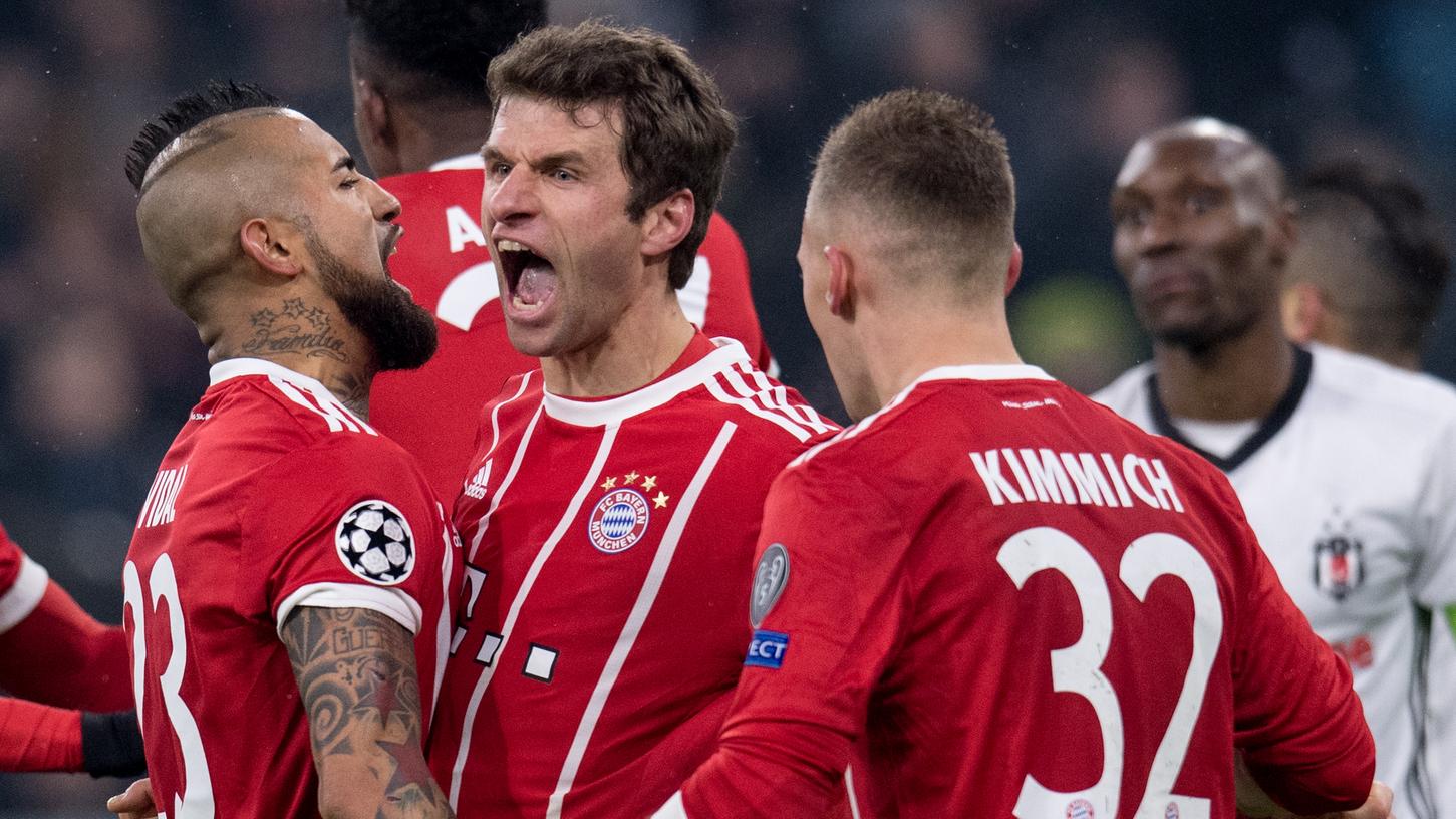 Berauscht gegen Besiktas: Bayern buchen das Viertelfinale