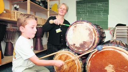 Gelungener Einstand für die schmucke Musikschule im Park