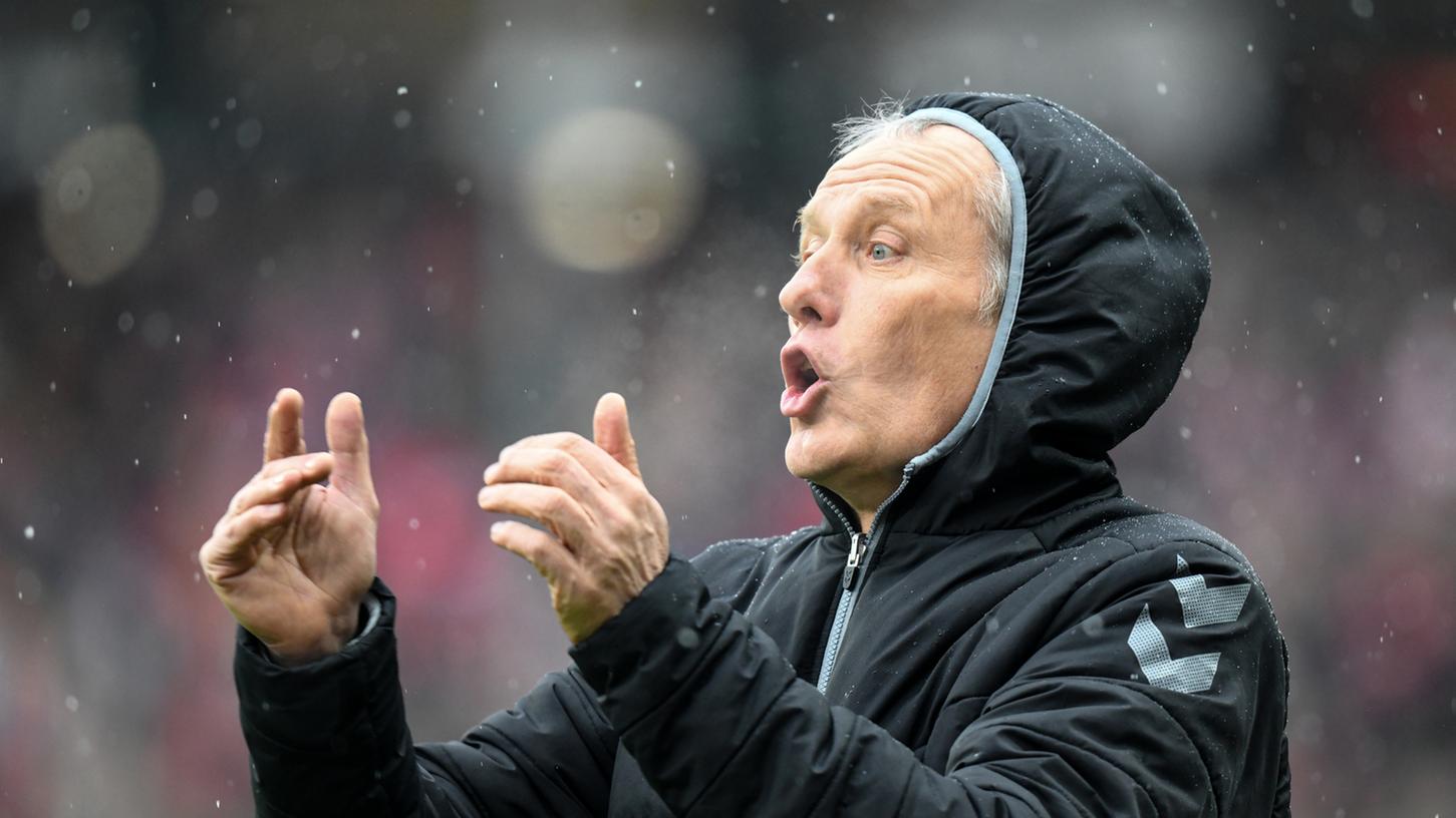 Ist sich für kein Statement zu schade: Freiburgs Trainer Christian Streich.