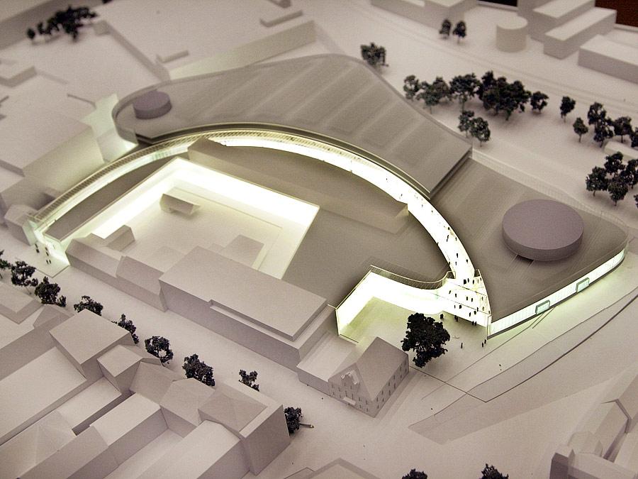 ... dieser Idee von einem Einkaufszentrum weichen.